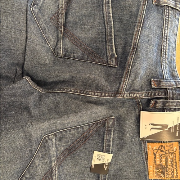 Volcom Men's Dark Blue Slim Straight Jeans - Picture 6 of 9